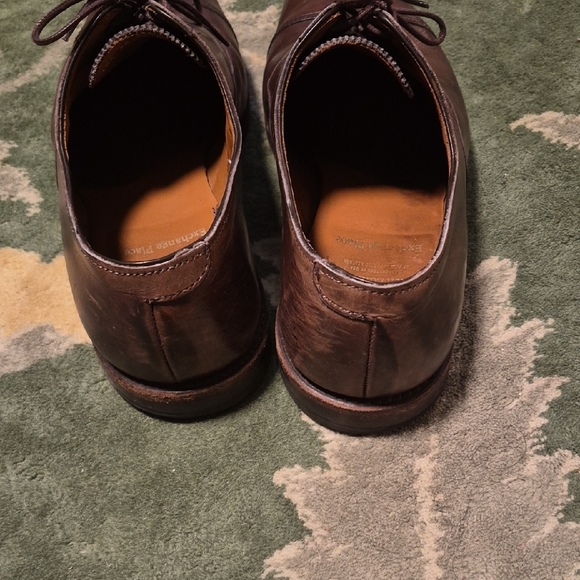 Allen Edmonds Dark Brown Leather Oxfords - Picture 7 of 8